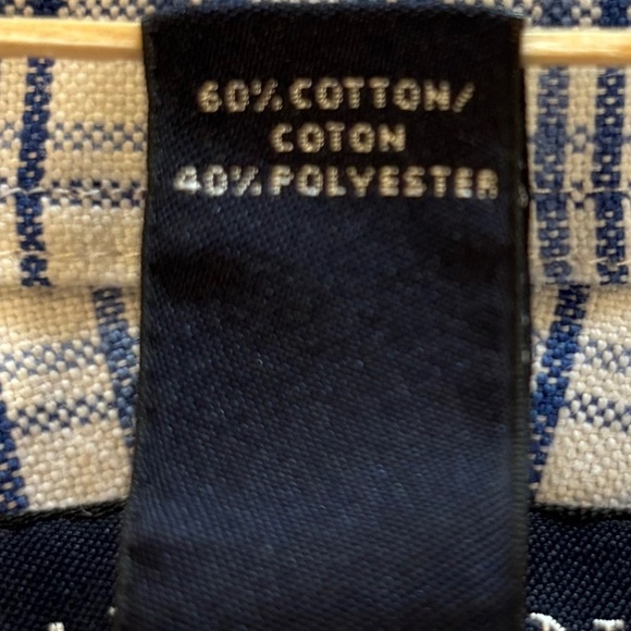 Lands' End white and blue button down shirt size 2XL Tall - Picture 11 of 14